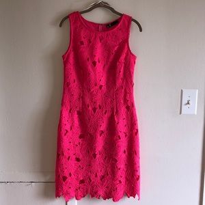 Leslie Fay Crochet Dress